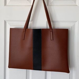Vince Camuto vegan leather tote bag